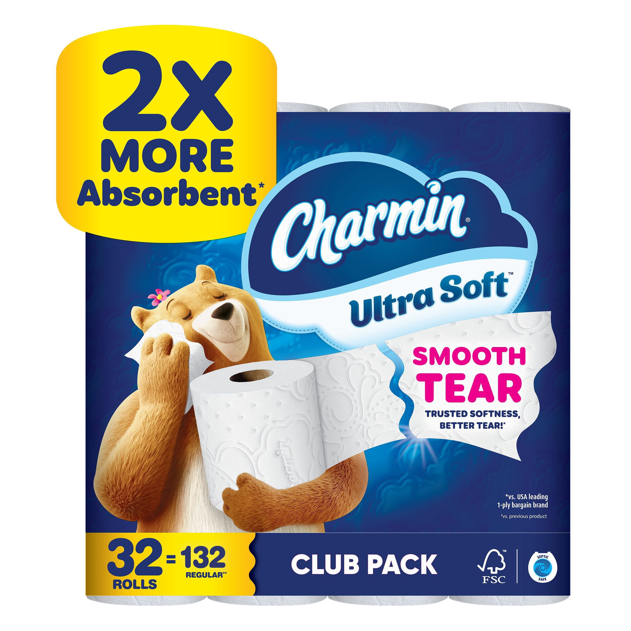 Charmin Ultra Soft 2-Ply Toilet Paper, 32 Rolls, 215 Sheets/Roll Primary image