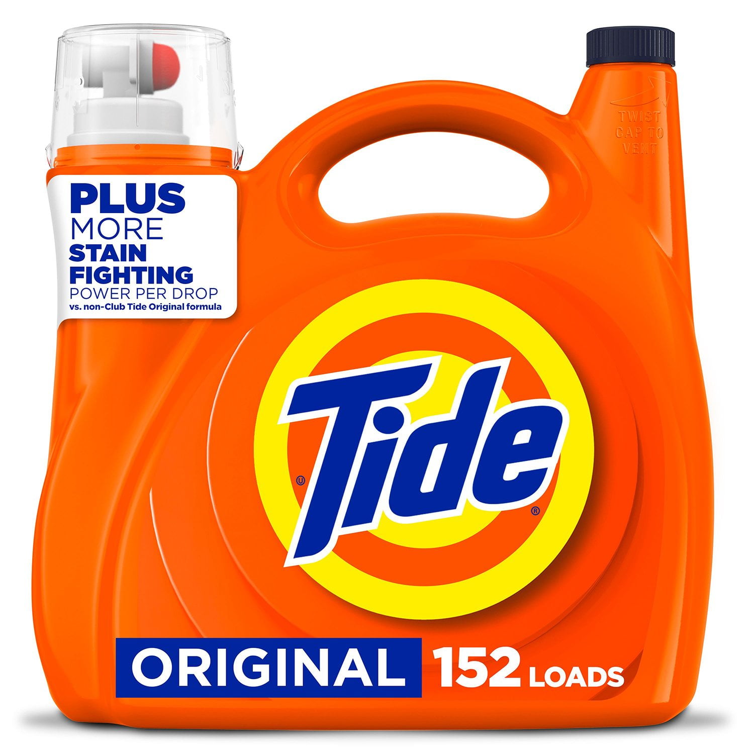 Tide Liquid Laundry Detergent, Original, 152 Loads, 170 fl. oz. Primary image