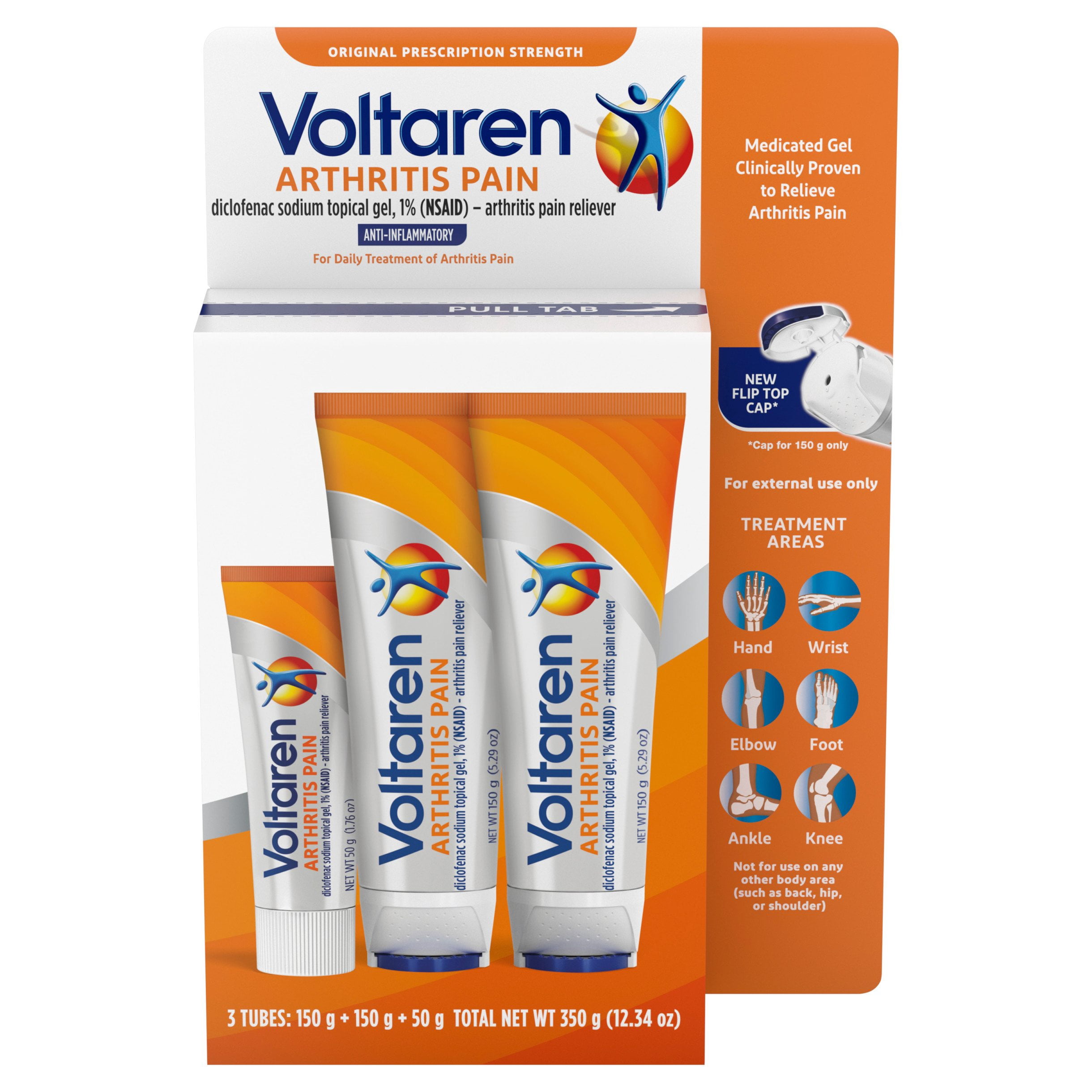 Voltaren Arthritis Pain Relief Gel, 5.3 oz. 2 pk. + 1.7 oz. Primary image