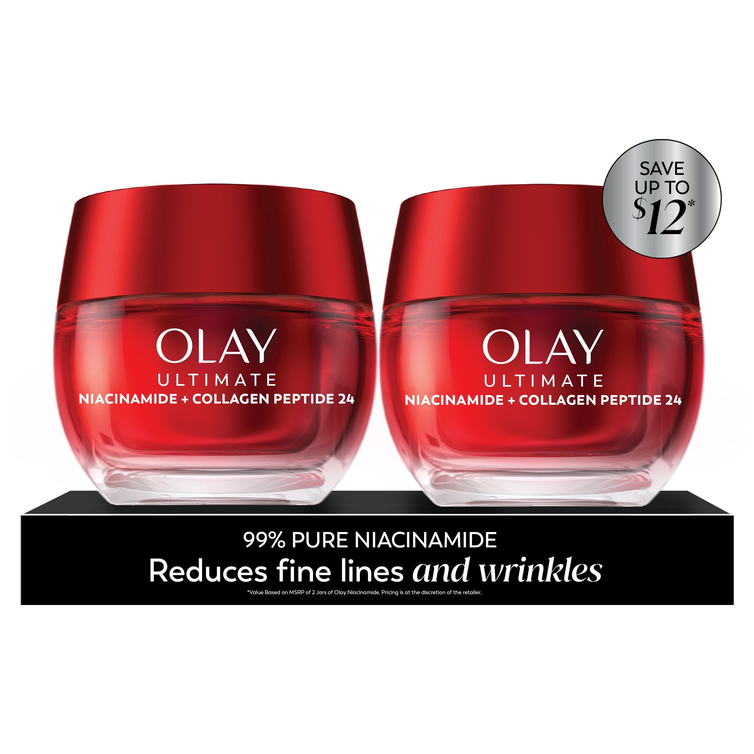 Olay Ultimate Hydrating Moisturizer with Niacinamide, 1.7 oz., 2 pk. Primary image