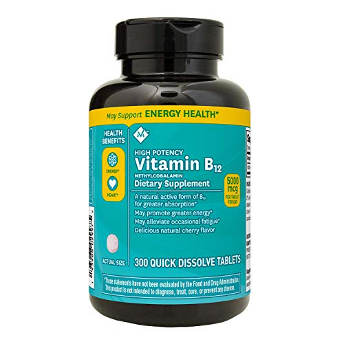 Members Mark Vitamin B12 methylcobalamin, Dietary Supplement 300 ct.Quick Dissolve Tablets Primary image