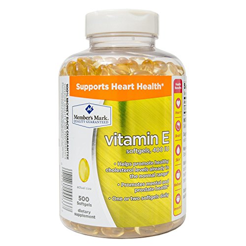 Members Mark Vitamin E 400 IU Dietary Supplement (500 ct.) Primary image