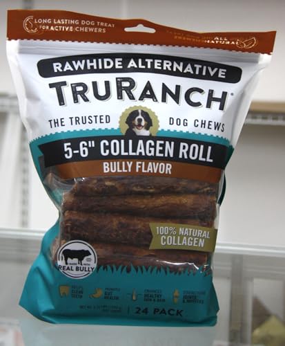 Collagen Roll 5-6'' Bully Flavor, 24 ct., 3.16 Pound (Pack of 1) Primary image