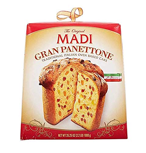 The Original Gran Panettone Madi Traditional Italian Oven-Baked Cake (2.2 Lbs) Primary image