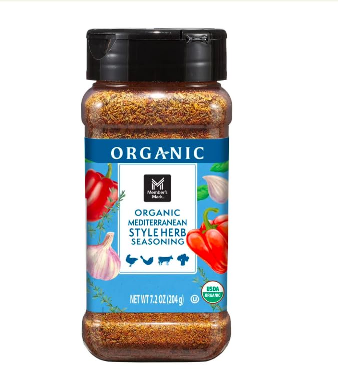 Member's Mark Organic Mediterranean Style Herb Seasoning, 7.2 Ounce Primary image