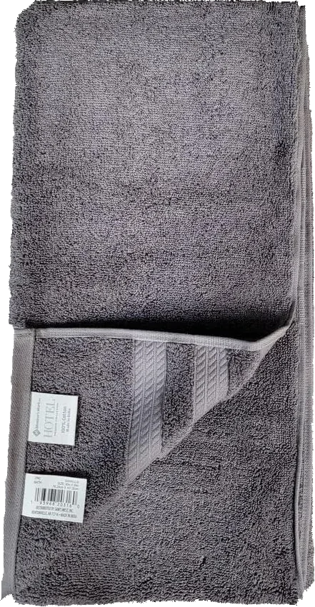 Member's Mark Hotel Premier Collection Oversized Bath Towel in Zinc, 30x58 Gallery image 3