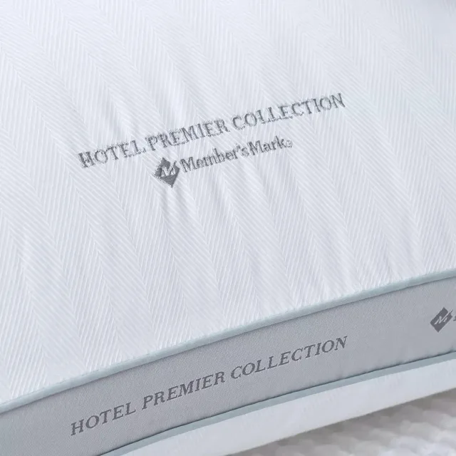 Member's Mark Hotel Premier Collection Queen Pillows (2 Pack) Gallery image 4