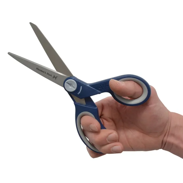 Member's Mark Anti-Microbial Scissors with Box Cutt Gallery image 2